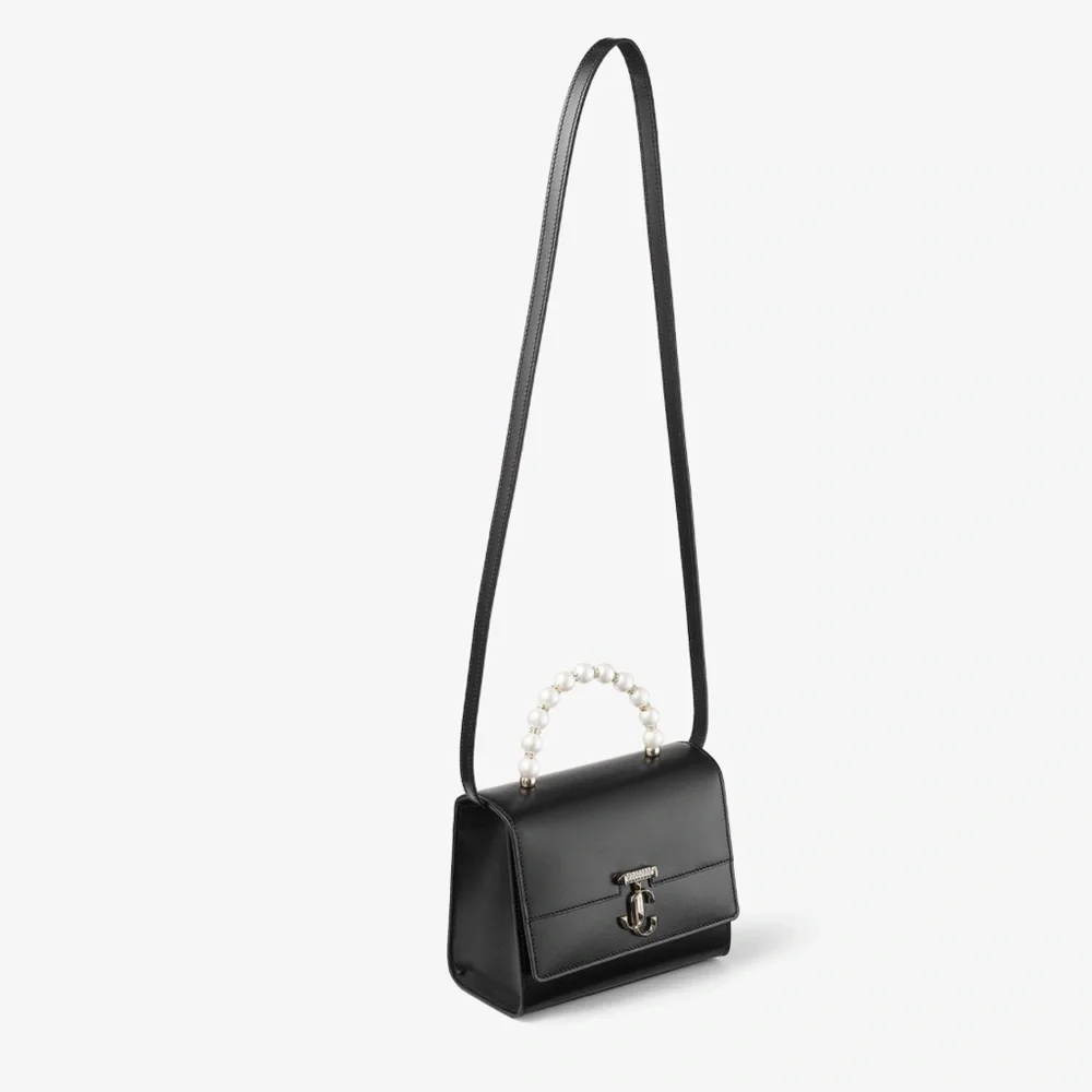 Jimmy Choo Pearl Strap leather shoulder bag